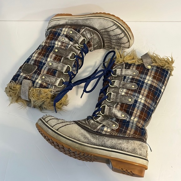 Sorel Shoes - Sorel Tofino Plaid Snow Boots